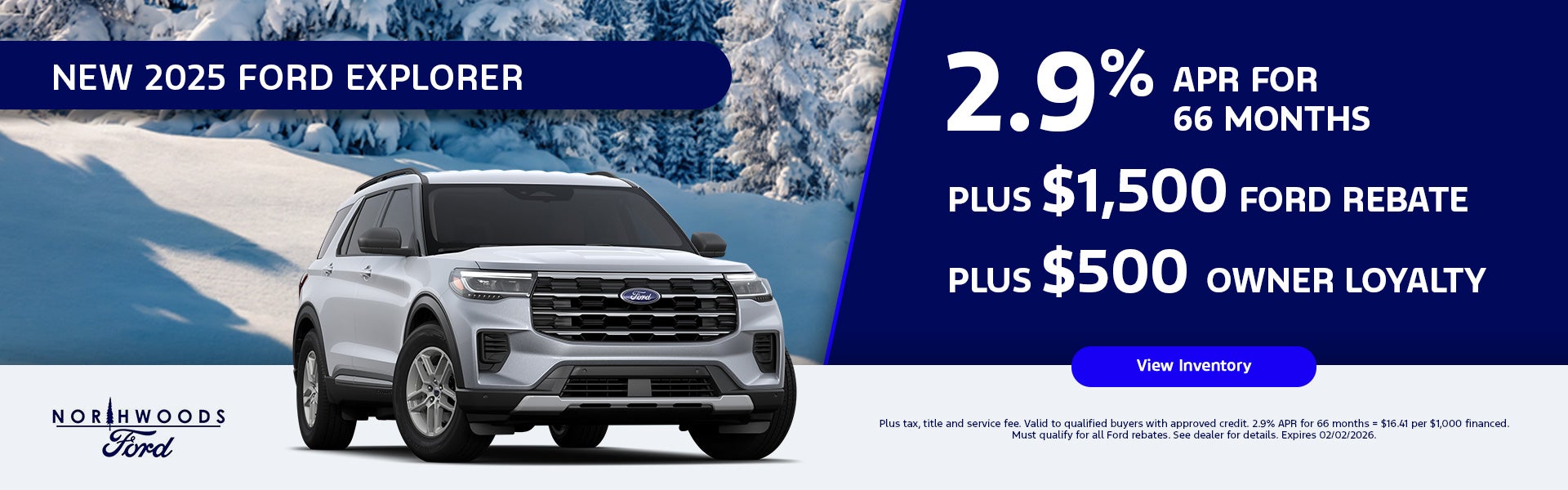 NEW 2025 FORD EXPLORER